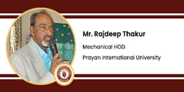 Interview Mr Rajdeep Thakur Mechanical HOD at Prayan International University Ranchi